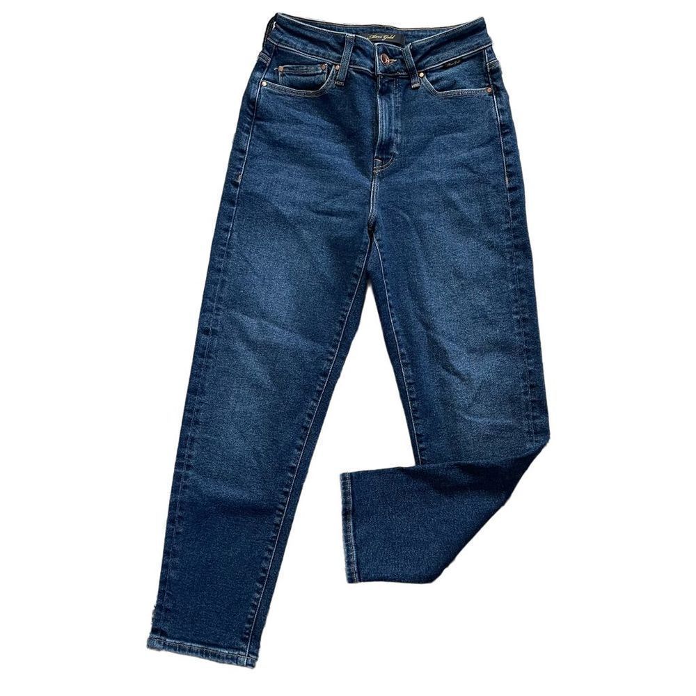 Mavi Gold Cindy Mom Jeans High Rise Dark Wash Size 25